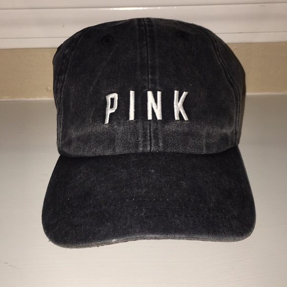 PINK Victoria's Secret Accessories - HOST PICK!!♥️Vs Pink distressed baseball cap